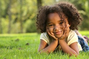 cute spirited kid